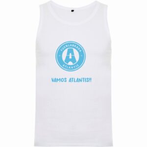 Camiseta Texas Atlantis blanco anverso